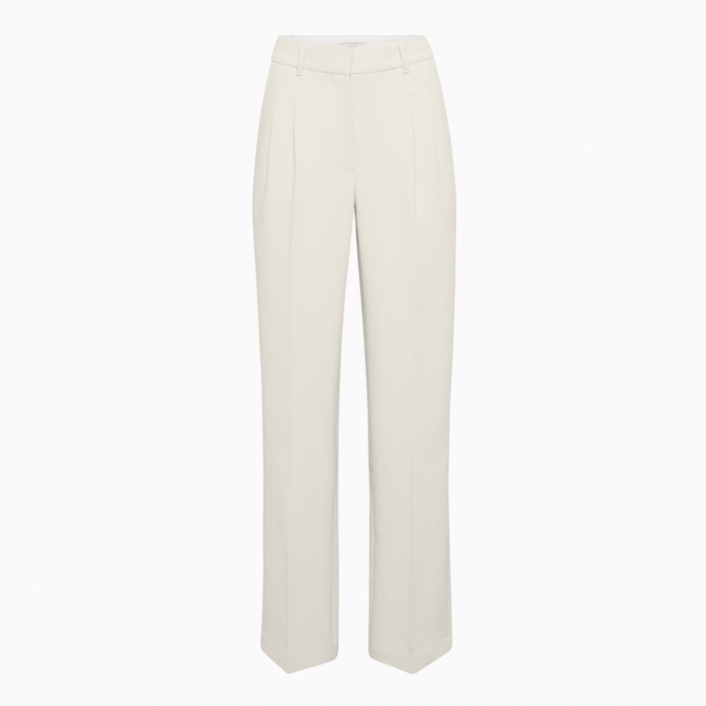 Aritzia Babaton Effortless Pants Light Pearl Size 2